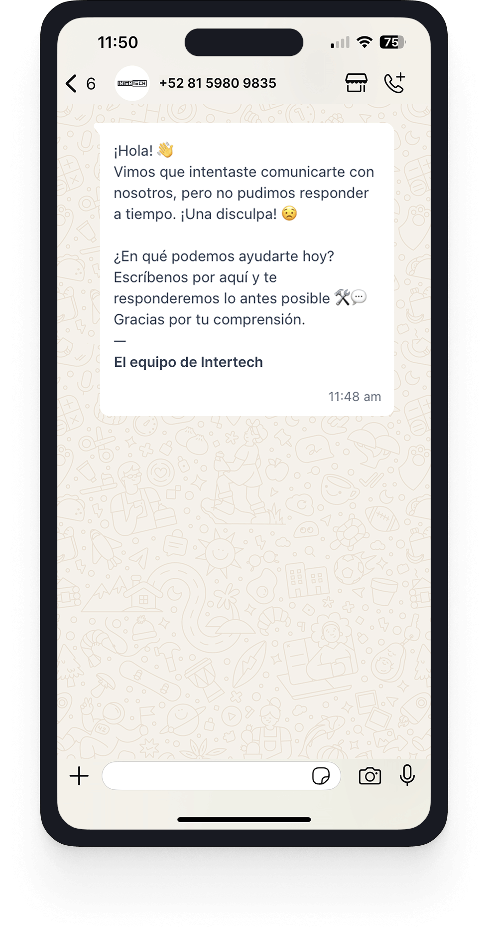 <strong>Da seguimiento</strong> a llamadas perdidas.